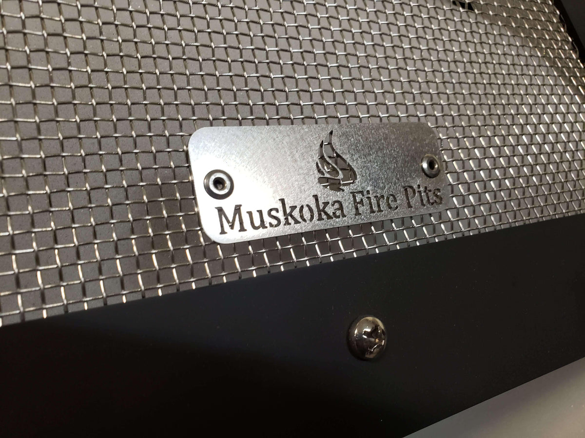 Spark Arrestor by Muskoka Fire Pits. Family Owned and Operated.