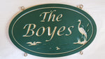 Load image into Gallery viewer, Medium Custom Carved Sign (Double Sided) - Muskoka Fire Pits
