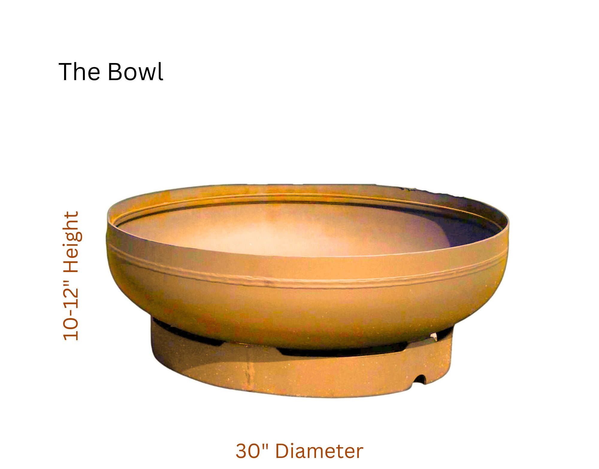 Fire Bowl - Bottom - Muskoka Fire Pits