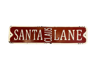 Ornament - Santa Claus Lane Sign