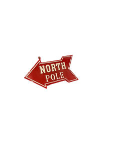 Ornament - North Pole Sign