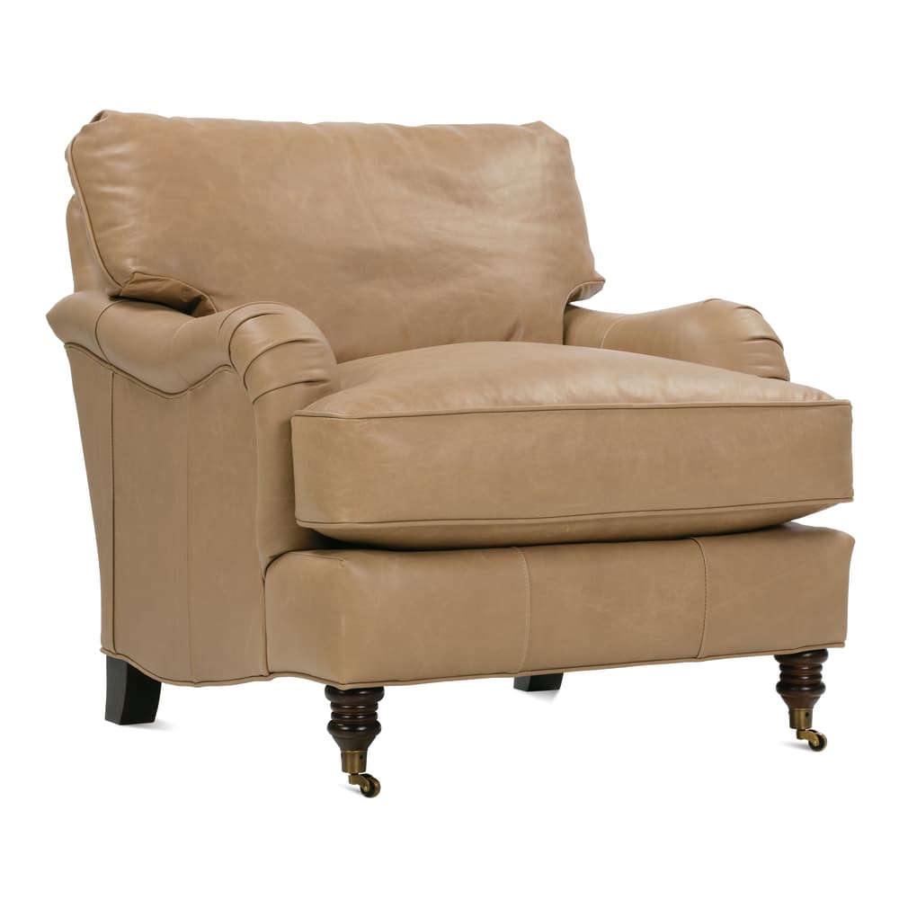 Brooke Accent Chair (Leather)