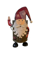 Load image into Gallery viewer, Ornament - metal Santa pail - Muskoka Fire Pits
