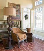 Load image into Gallery viewer, Metal Rooster Finial Floor Lamp
