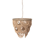 Load image into Gallery viewer, Cadence Wood Beaded Chandelier
