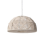 Load image into Gallery viewer, Aria Macrame Dome Pendant
