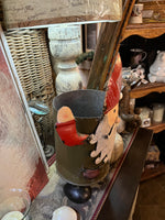 Load image into Gallery viewer, Ornament - metal Santa pail - Muskoka Fire Pits
