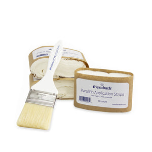 Therabath: Paraffin Application Strips & Brush Kit