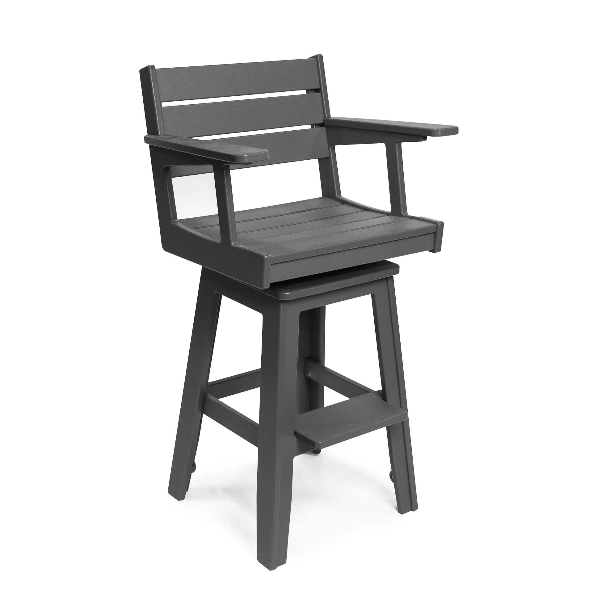 Swivel Pub Chair with Arms