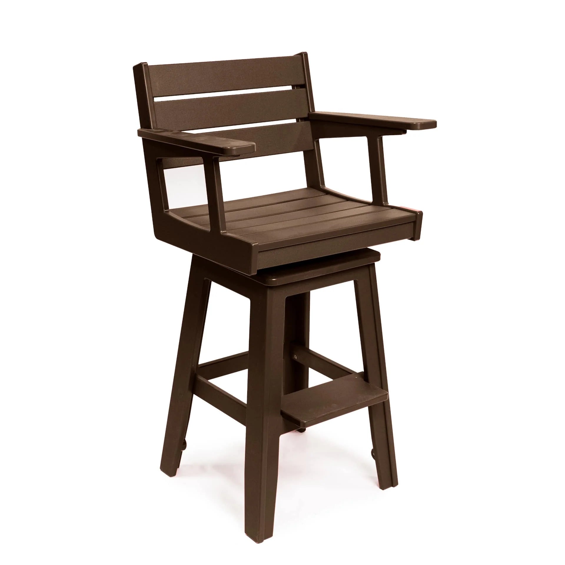 Swivel Pub Chair with Arms