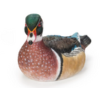 Load image into Gallery viewer, Wood Duck Statue - Muskoka Fire Pits

