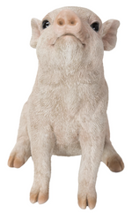 Load image into Gallery viewer, Sitting Baby Pig Statue - Muskoka Fire Pits
