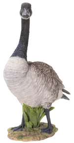 Load image into Gallery viewer, Standing Canada Goose Statue - Muskoka Fire Pits
