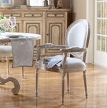 Load image into Gallery viewer, White washed Arm Chair

