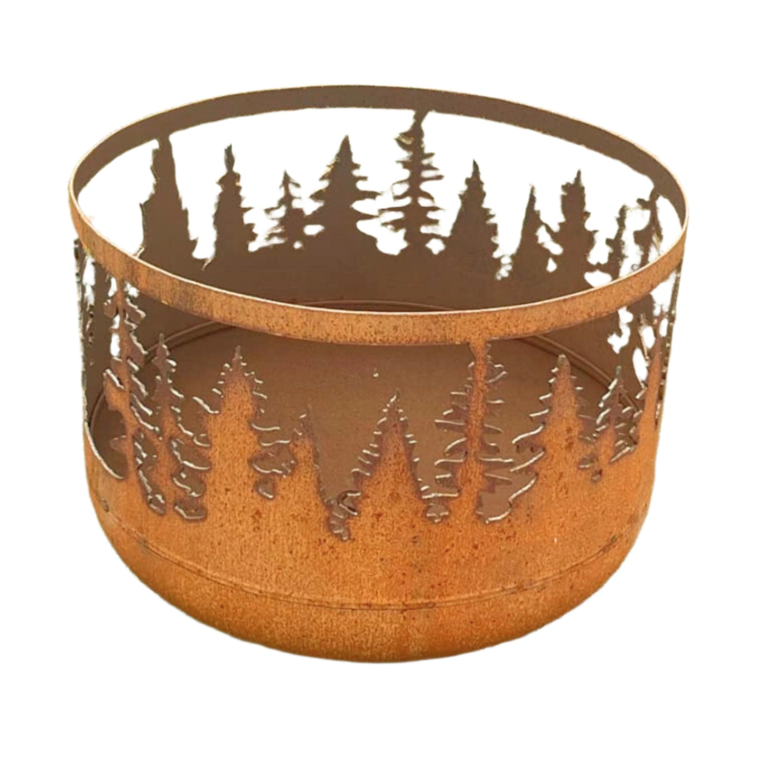 Standard Size Fire Pit - Simple Treeline