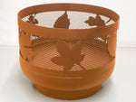 Load image into Gallery viewer, Standard Size Carved Fire Pit - Autumn Leaves
