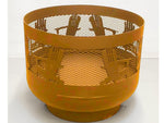Load image into Gallery viewer, Standard Size Carved Fire Pit - Muskoka Chairs - Muskoka Fire Pits
