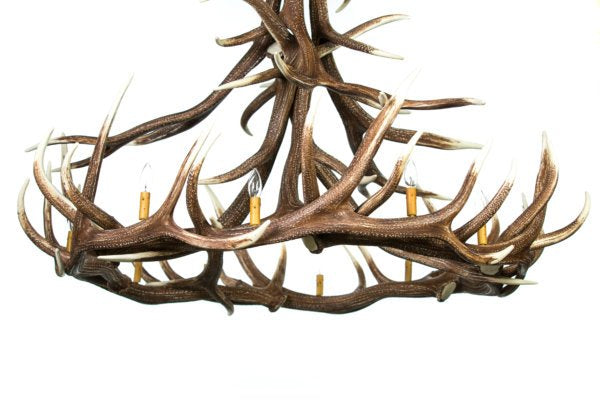 Elk 12 Antler Chandelier