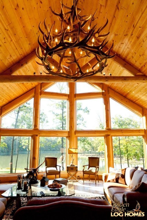 Elk 18 Antler Chandelier