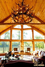Load image into Gallery viewer, Elk 18 Antler Chandelier - Muskoka Fire Pits
