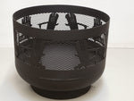 Load image into Gallery viewer, Mini Carved Fire Pit - Muskoka Chairs - Muskoka Fire Pits
