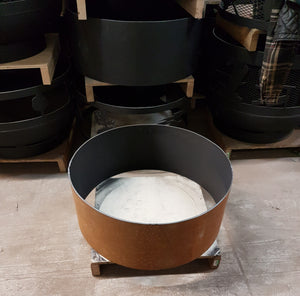 Plain Fire Ring- Unpainted - Muskoka Fire Pits