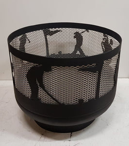Standard Size Carved Fire Pit - Golf - Muskoka Fire Pits