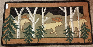 Golden Elk Rug 24x48
