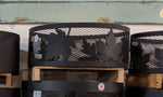 Load image into Gallery viewer, Carved Fire Ring - Maple Leaves - Muskoka Fire Pits
