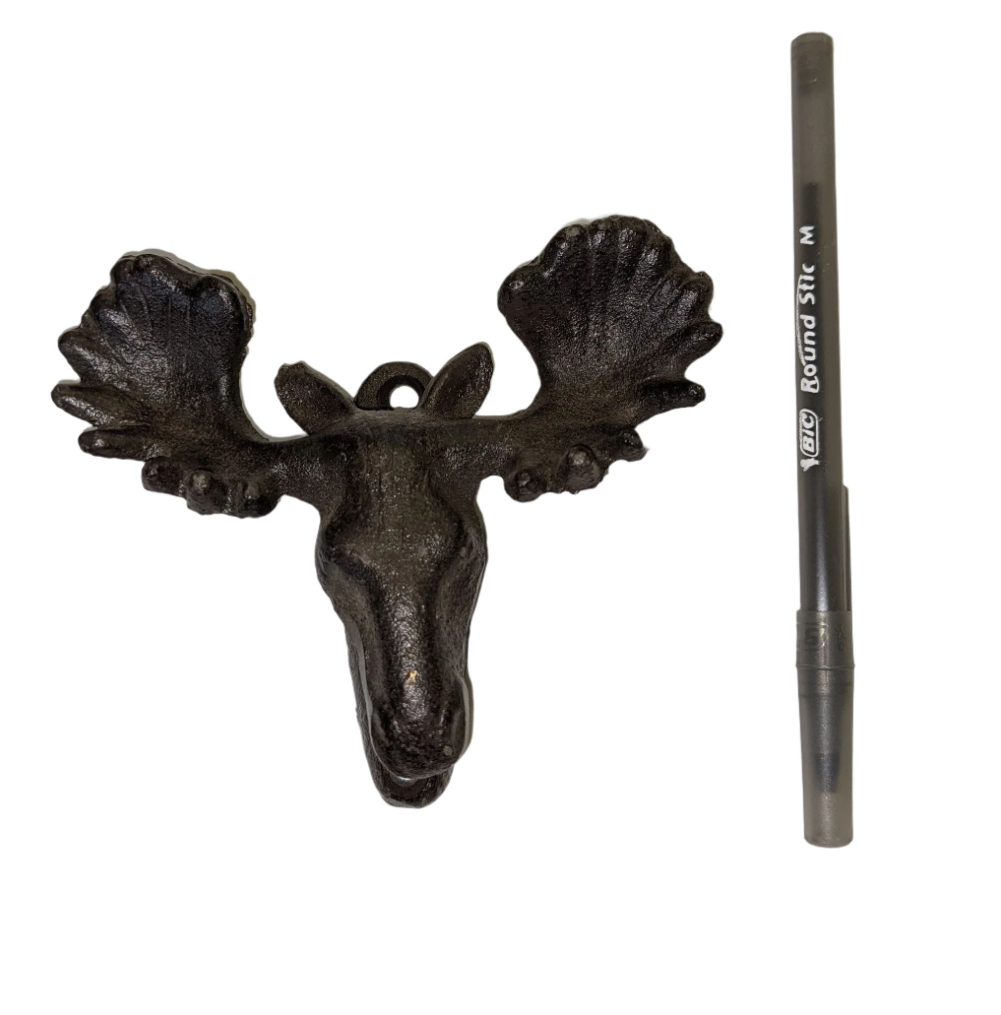 Cast Iron Moose Head Bottle Opener