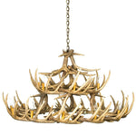 Load image into Gallery viewer, Whitetail Deer 30 Antler Chandelier - Muskoka Fire Pits
