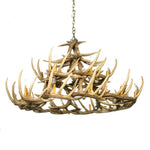 Load image into Gallery viewer, Whitetail Deer 30 Antler Chandelier - Muskoka Fire Pits
