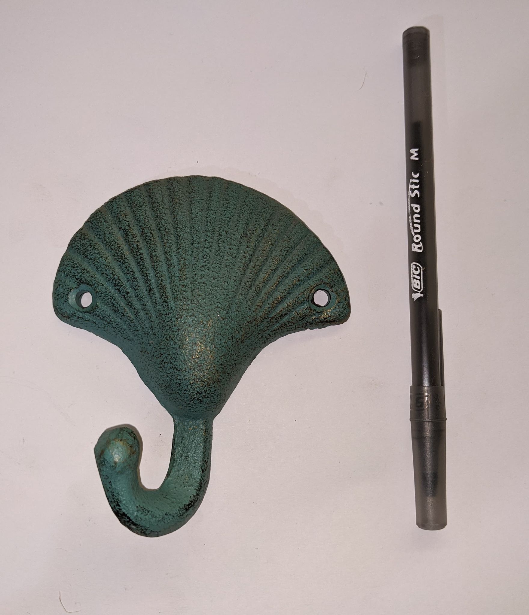 Cast Iron Sea Shell Hook