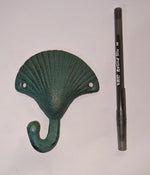 Load image into Gallery viewer, Cast Iron Sea Shell Hook
