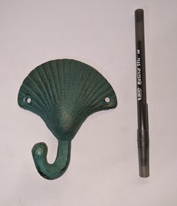 Cast Iron Sea Shell Hook
