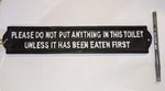 Load image into Gallery viewer, Cast Iron Sign: Toilet
