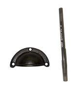 Load image into Gallery viewer, Cast Iron Semi Sphere Knob - Muskoka Fire Pits
