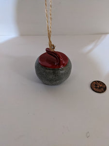 Ornament- Curling Rock
