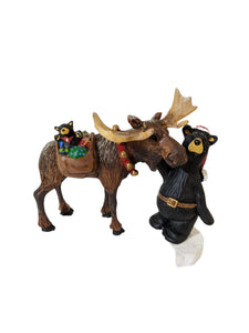 Ornament- Reindeer and Bear - Muskoka Fire Pits