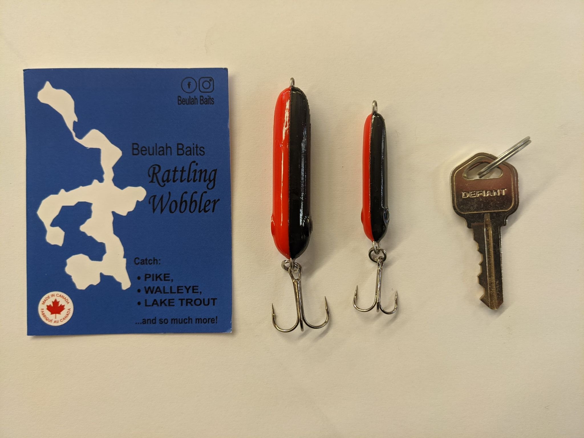 Beulah Baits Rattling Wobbler- Small