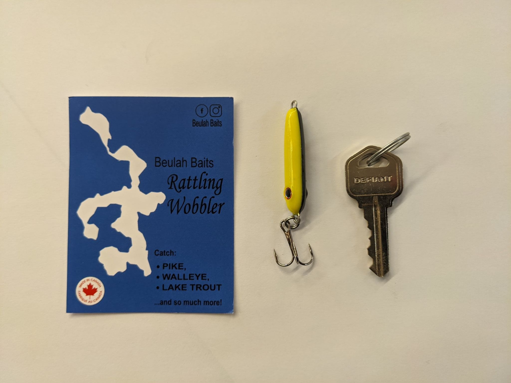 Beulah Baits Rattling Wobbler- Small - Muskoka Fire Pits