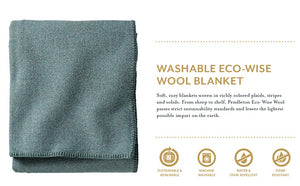 Pendleton Eco Wise Wool Throw Blanket- Beige
