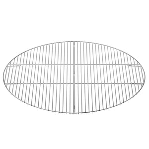 Stainless Steel Grill- Folding Centre - Muskoka Fire Pits