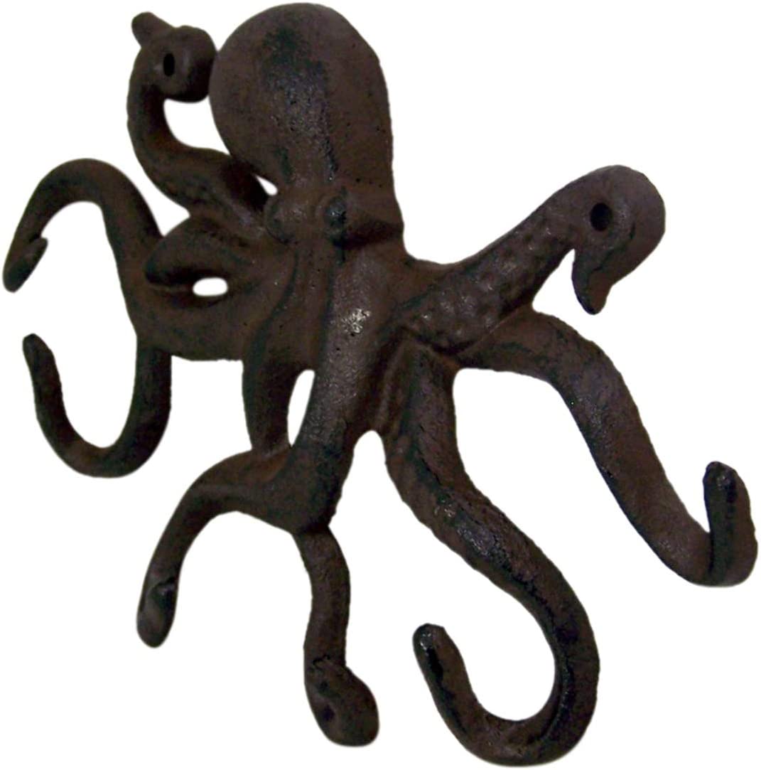 Cast Iron Octopus Hook