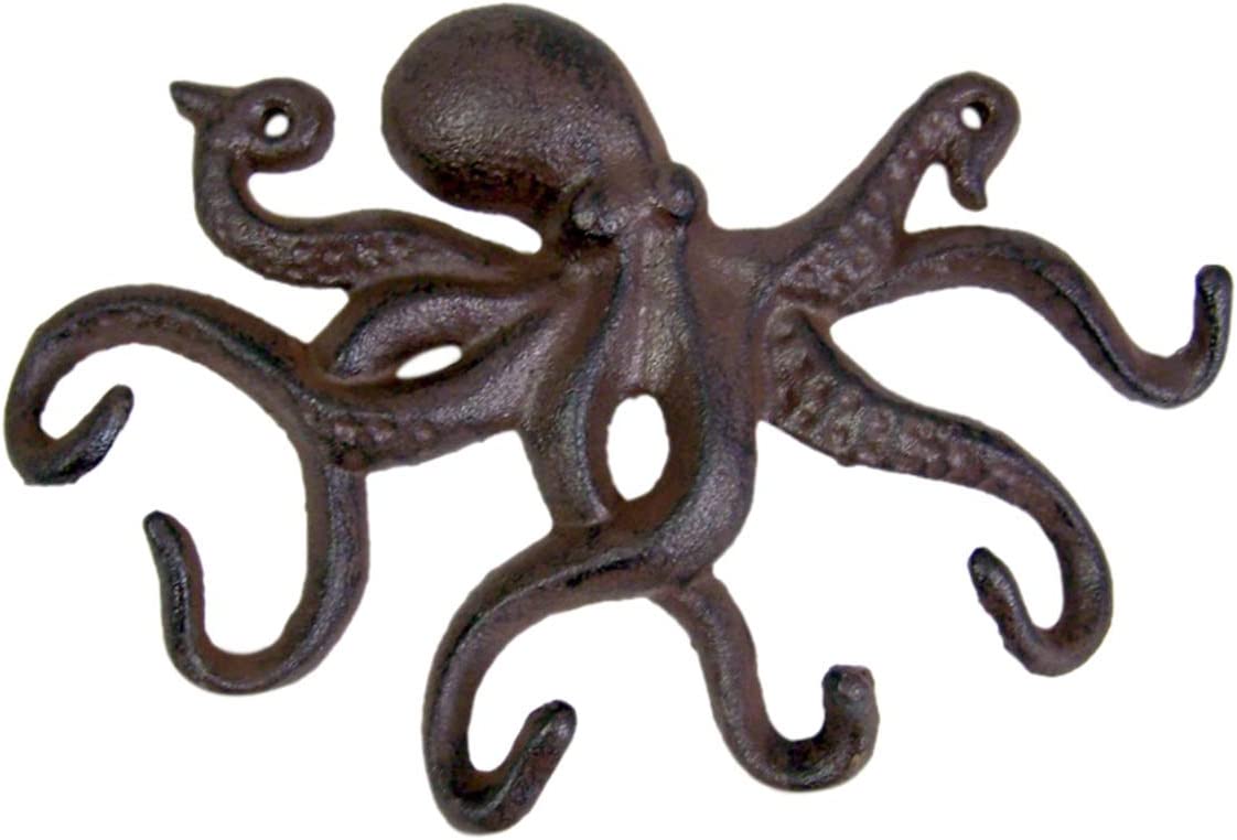 Cast Iron Octopus Hook