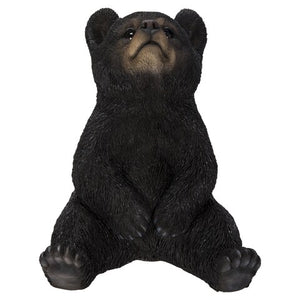 Outdoor Nose up Bear Cub Statue