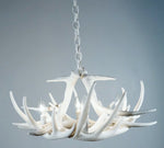 Load image into Gallery viewer, Whitetail Deer 6 Antler Chandelier - Muskoka Fire Pits
