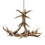 Load image into Gallery viewer, Elk 6 Antler Chandelier - Muskoka Fire Pits
