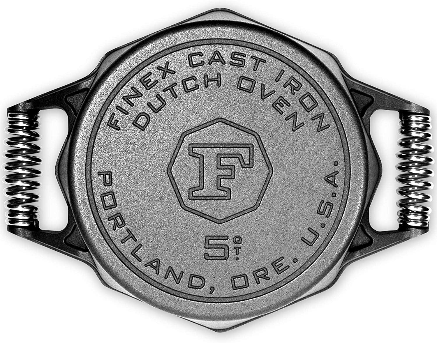 Finex 5-Quart Cast Iron Dutch Oven