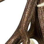 Load image into Gallery viewer, Elk 9 Antler Chandelier
